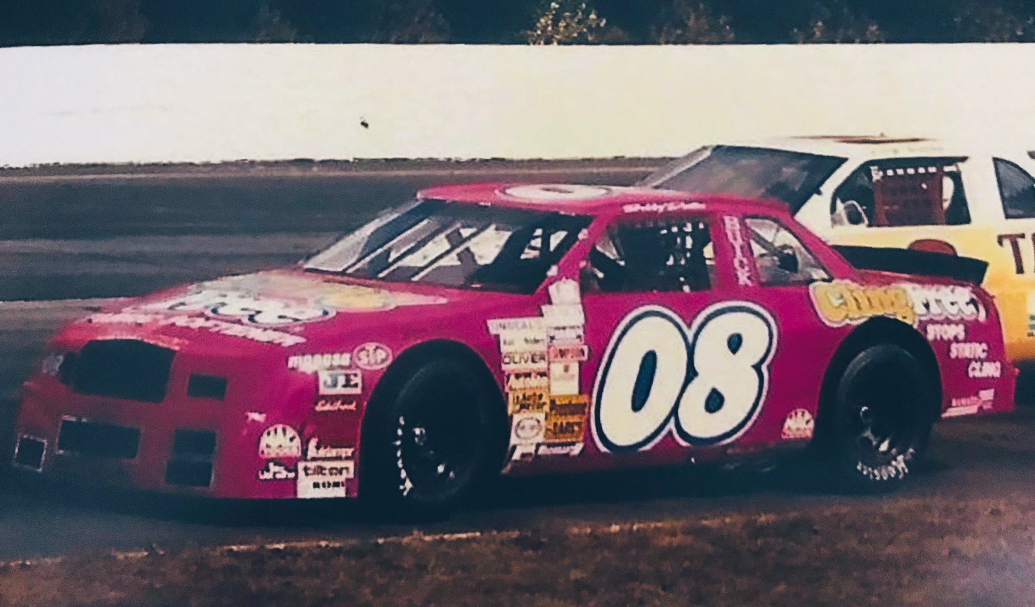 Pictured is the No. 08 of Bobby Dotter making laps in 1991.