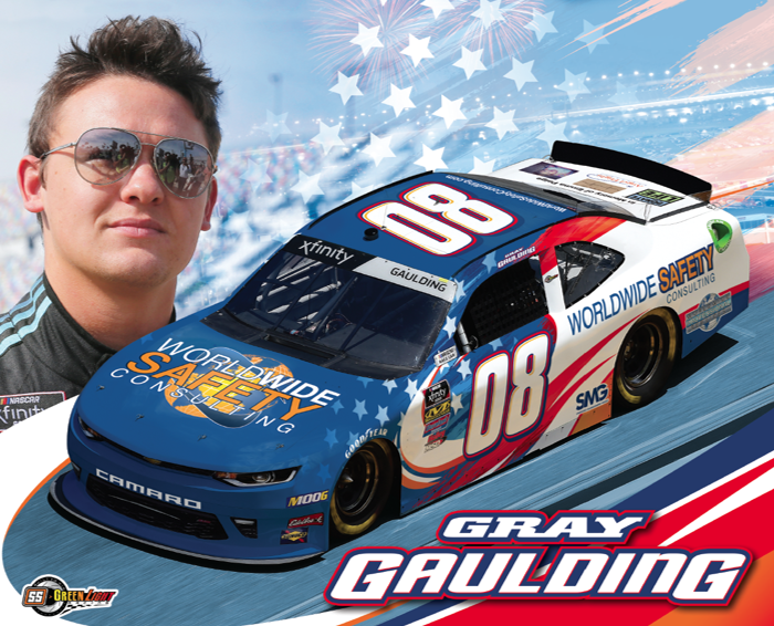 World Wide Safety Shines With Gray Gaulding at Daytona