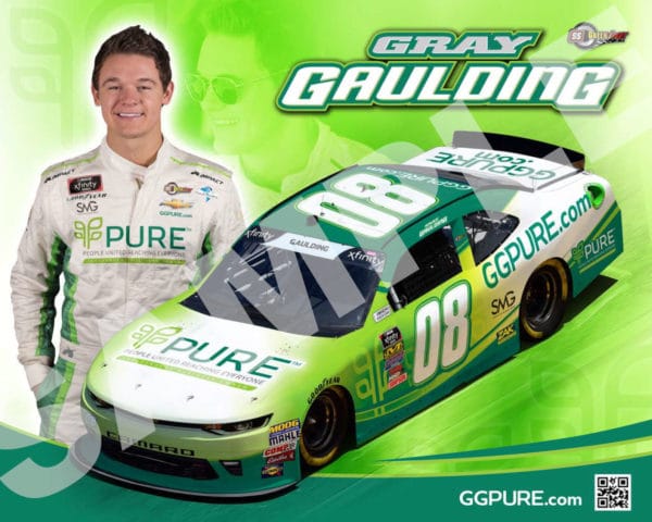 Gray Gaulding 2018 PURE Hero Card Front