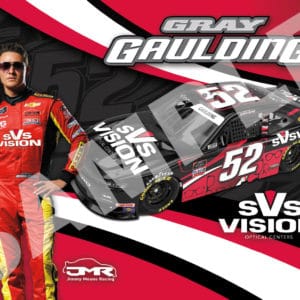 2021 Gray Gaulding SVS Vision Hero Card NASCAR