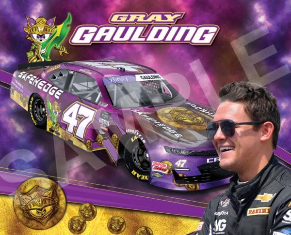 Gray Gaulding #47 SafeHedge NASCAR XFinity Daytona Paint Scheme