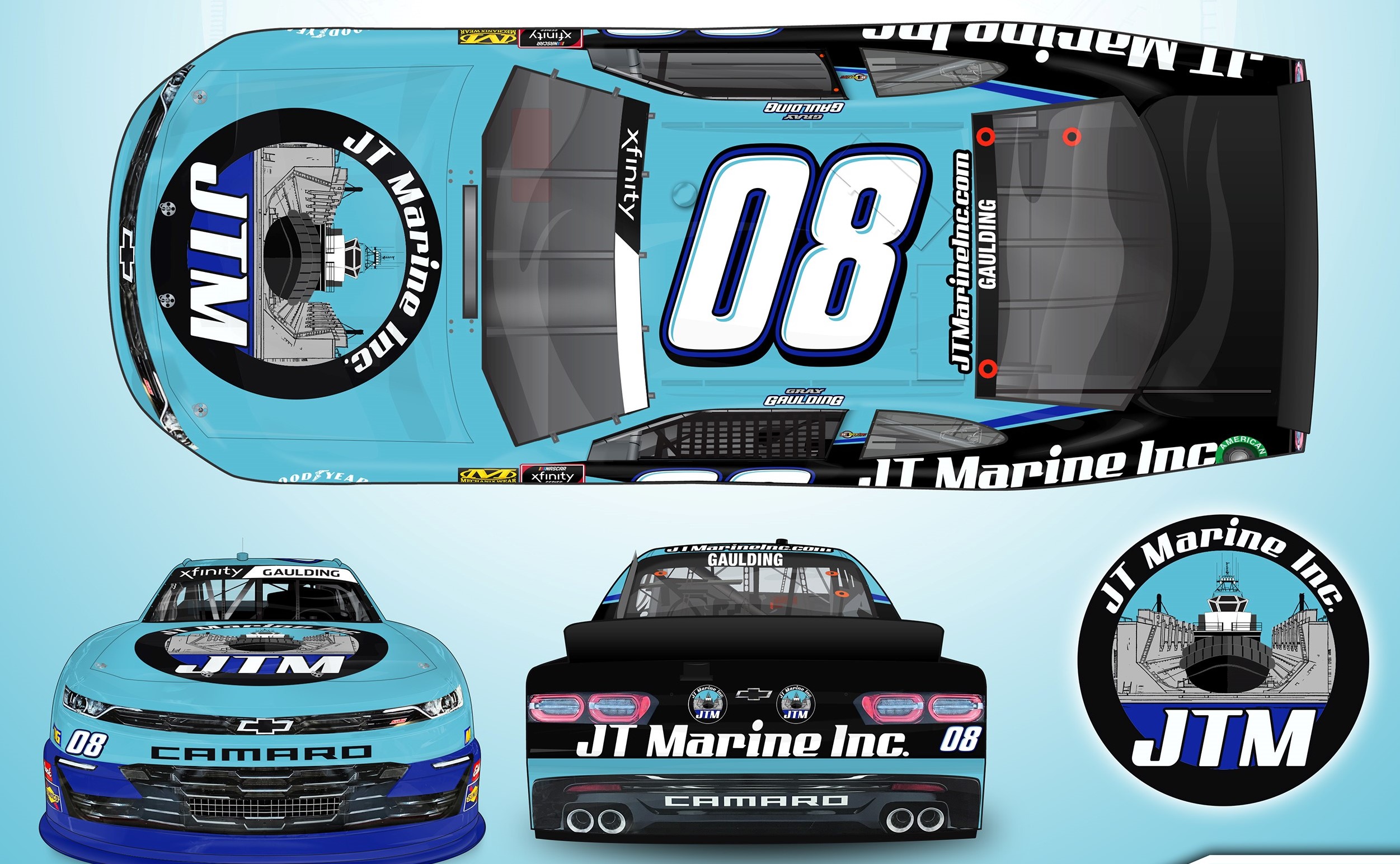 JT Marine Primary Sponsor for Gray Gaulding Las Vegas