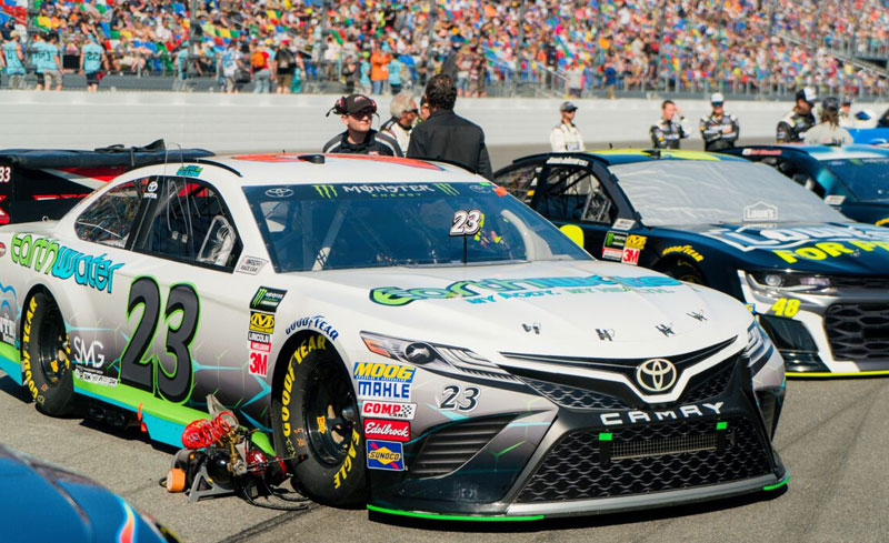 EarthWater Kicks-Off 2018 NASCAR Season at 60th Annual Daytona 500 for “The Great American Race” with Car #23