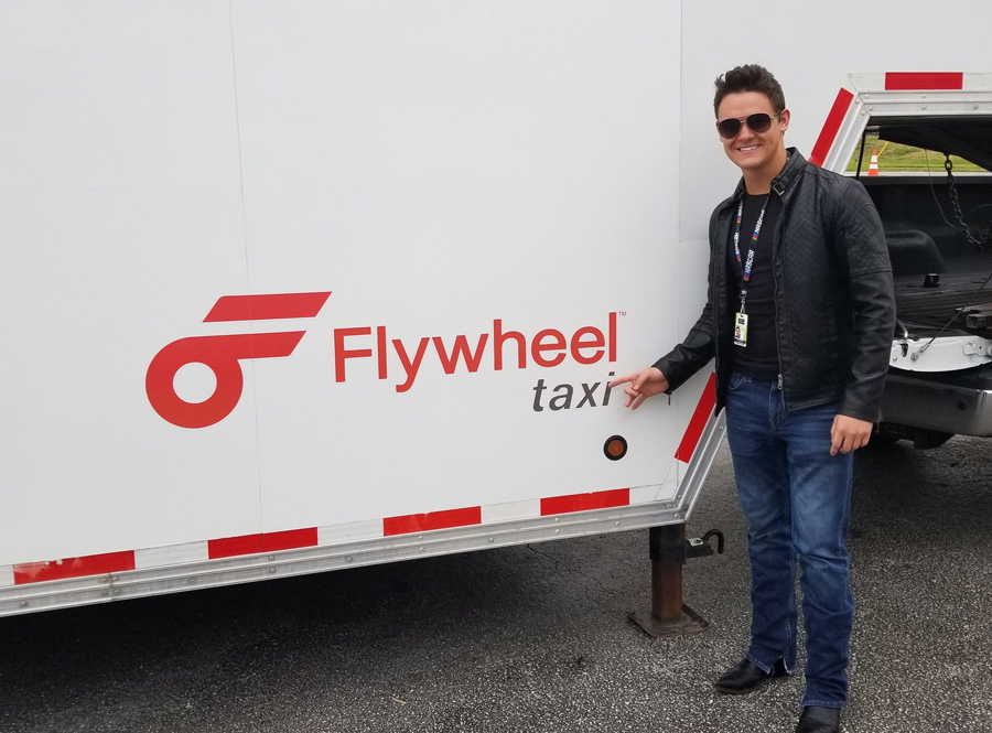 Gray Gaulding Flywheel Taxi Hauler - NASCAR Xfinity