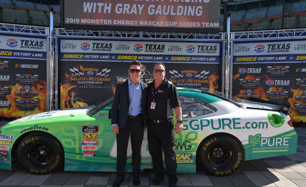 NASCAR Gray Gaulding Partners With SS Greenlight – PURE