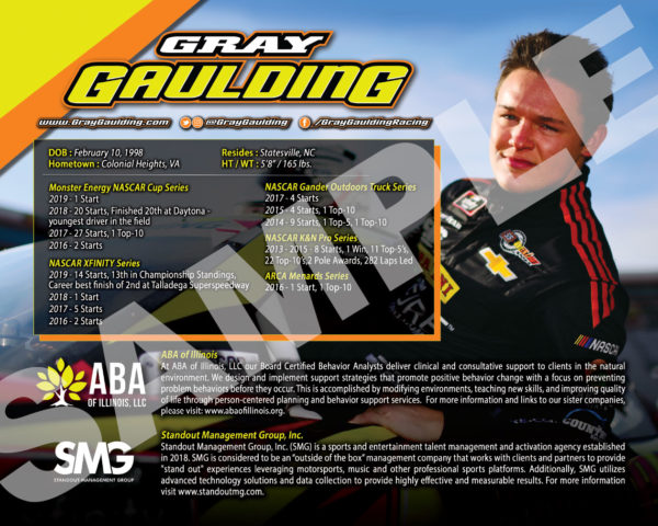 Gray Gaulding Hero Card 2019 ABA