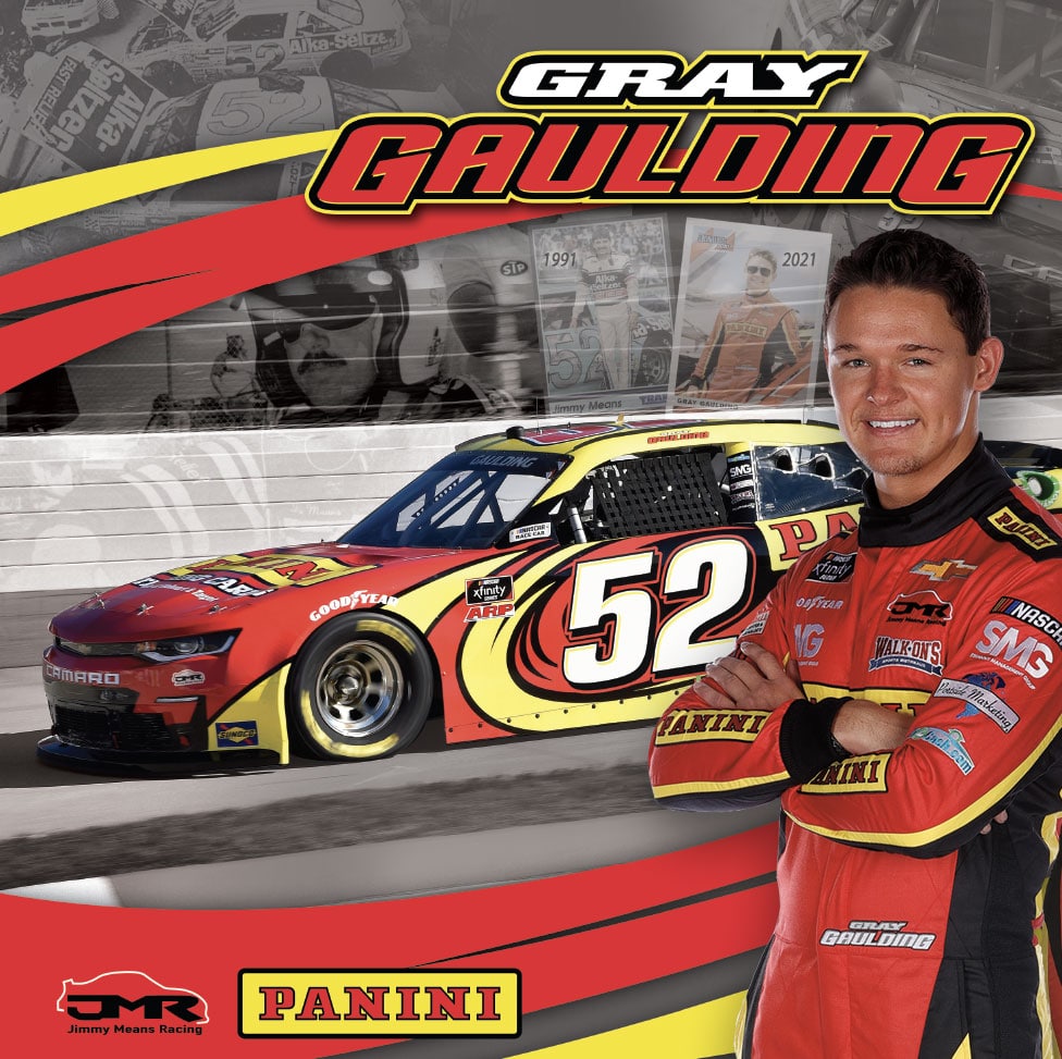 Gaulding Debuts at Daytona With Jimmy Means Racing and Panini