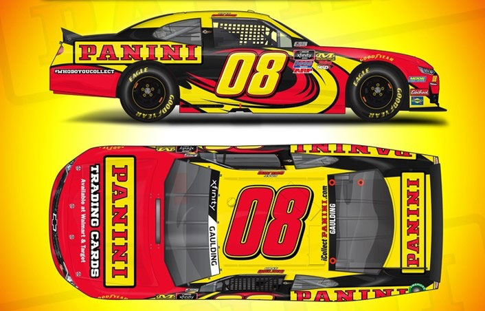 Panini America 08 Gray Gaulding Bristol Motor Speedway