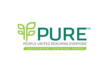PURE: People United Reaching Everyone Logo
